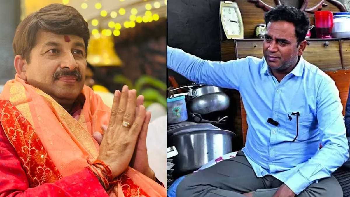 रैट माइनर वकील हसन से मिले भाजपा सांसद मनोज तिवारी